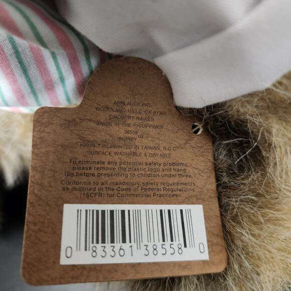 Vintage Robert Raikes Original "38558 Sidney" Wooden Face Doll w/ Tags & Signed - Picture 8 of 9